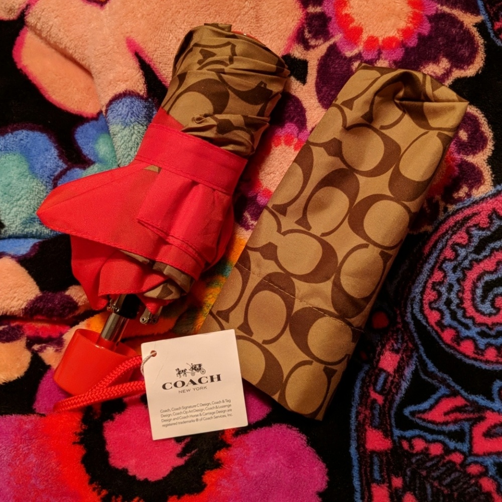 Coach umbrella